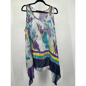 MADISON PAIGE II WOMEN SLEEVELESS TUNIC SIZE 1X